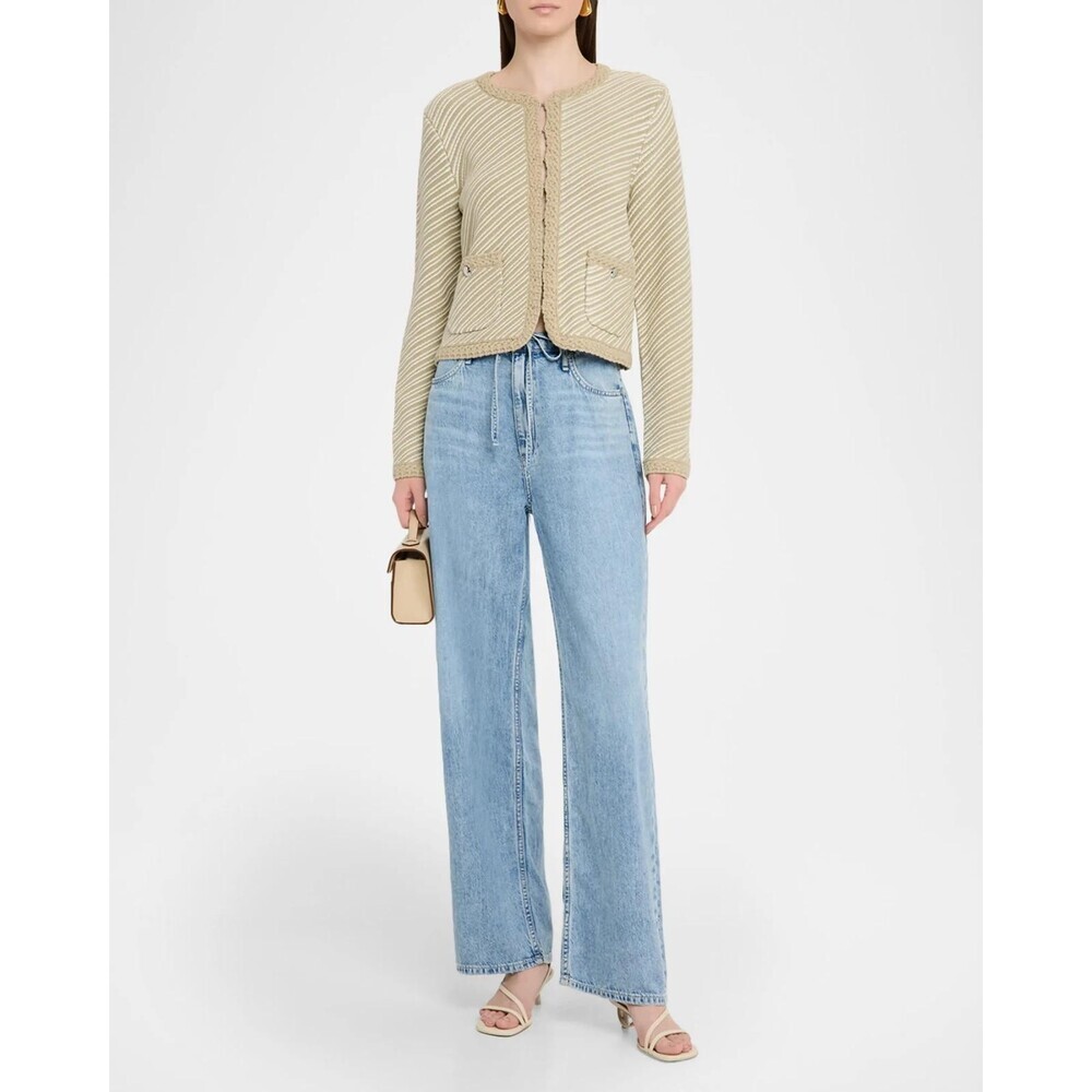NEW Rag & Bone Women's XXS Eucalyptus Claire Tailored Cardigan • Reg Price $398 - Picture 2 of 5